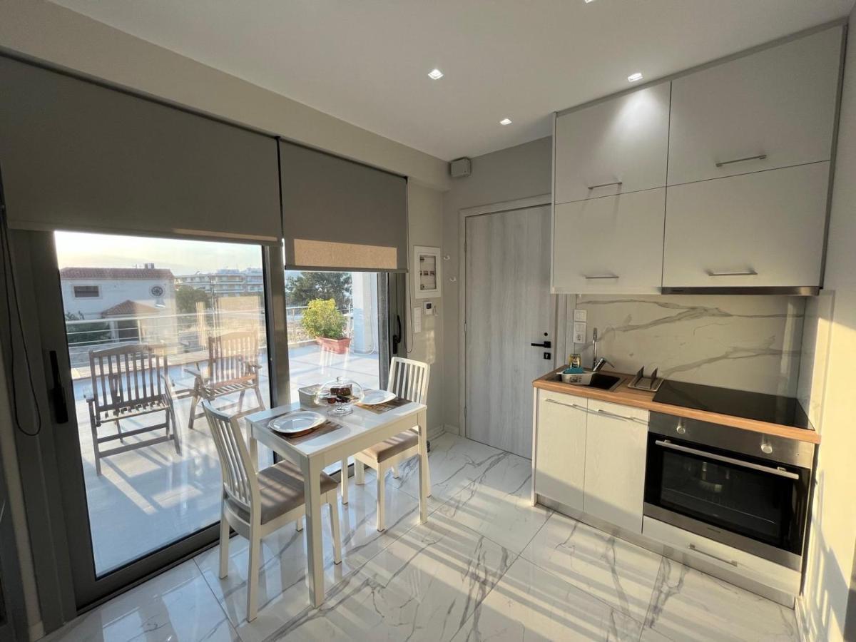 Blueline Apartment 2 Лутракі Екстер'єр фото